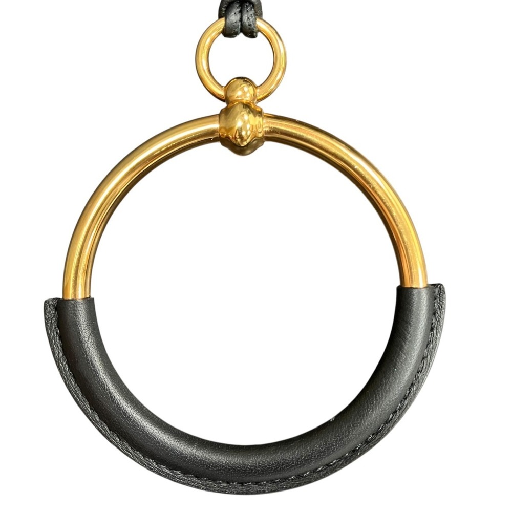 Hermes Loop Grand Necklace, 80cm, Leather, Total Weight 44.6g, GP